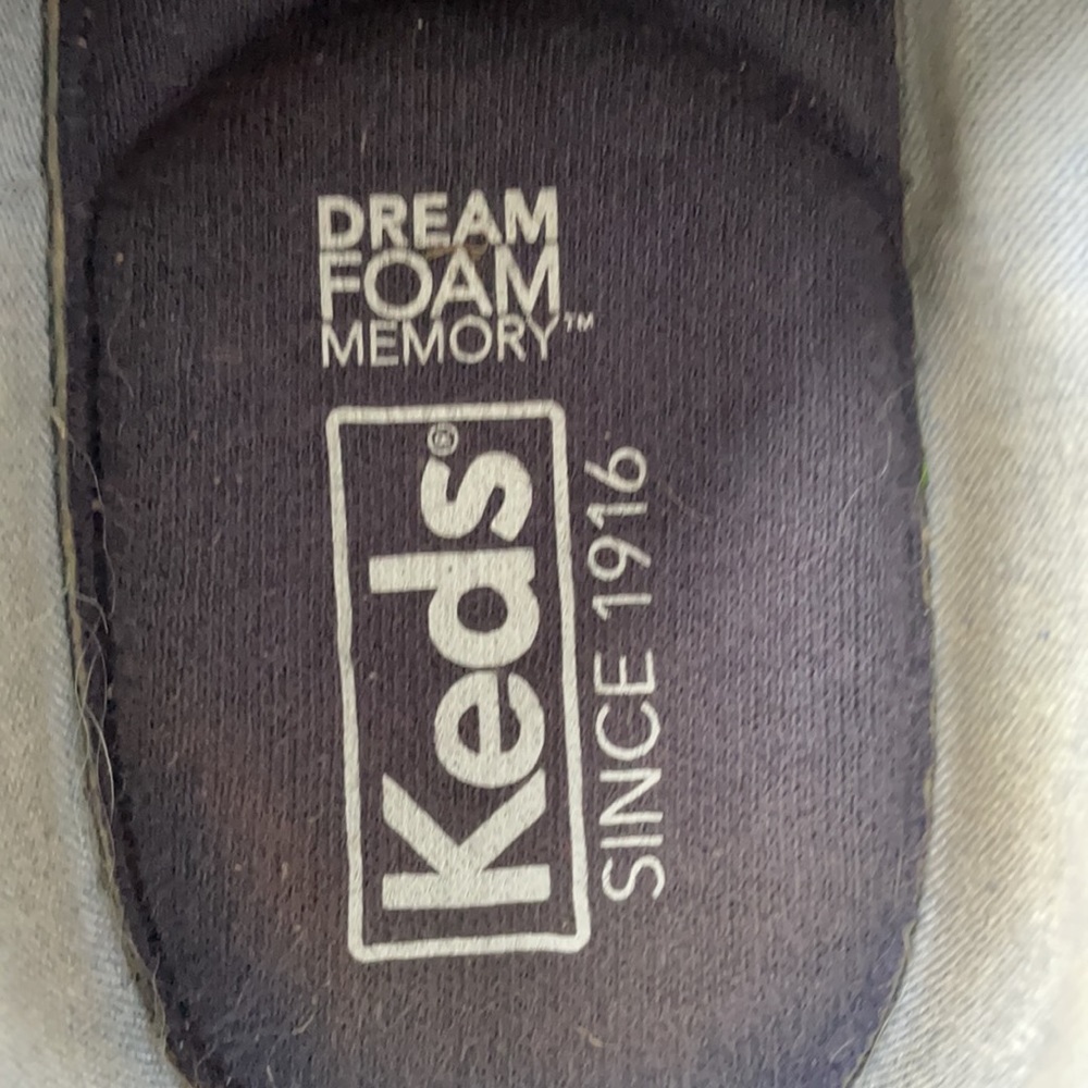 Keds women’s size 9 like new wore one time blue - Picture 6 of 6